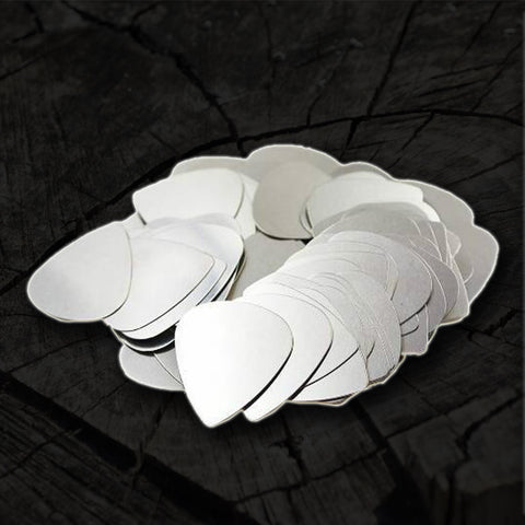 10 Guitar Picks 0.3mm Stainless Steel