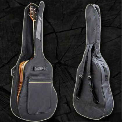 41" Acoustic Guitar Double Straps Padded Guitar Soft Case Gig Bag