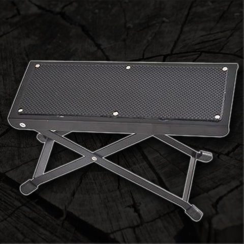 Adjustable Folk Guitar Footstool With Anti-Slipping Feature