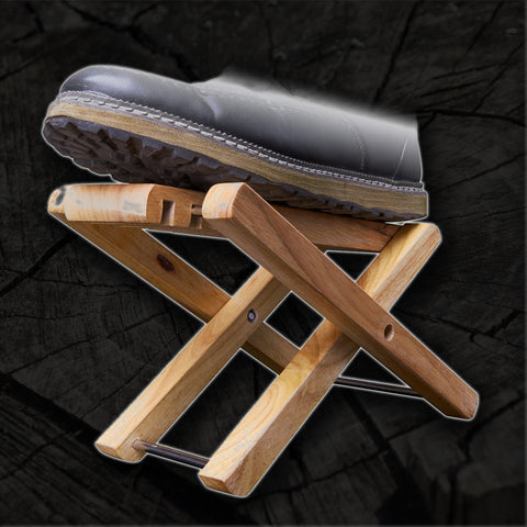 Crazy Comfortable Wooden Footstool (Handmade)