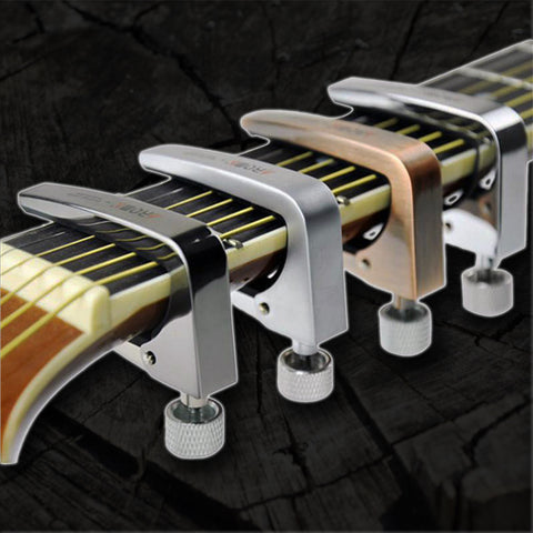 Guitar Capo Zinc Alloy for Acoustic Electric Guitars (4 Colors)