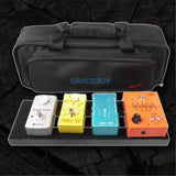 Guitar Effect Pedal Board Setup 40X13 CM DIY With Magic Tape