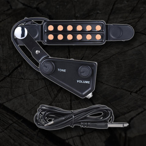 High Quality 12-hole Acoustic Guitar Sound Hole Pickup