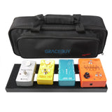 Guitar Effect Pedal Board Setup 40X13 CM DIY With Magic Tape