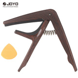 Light Guitar Capo Quick Change Clamp for 6-String Acoustic & Electric Guitar + FREE Pick
